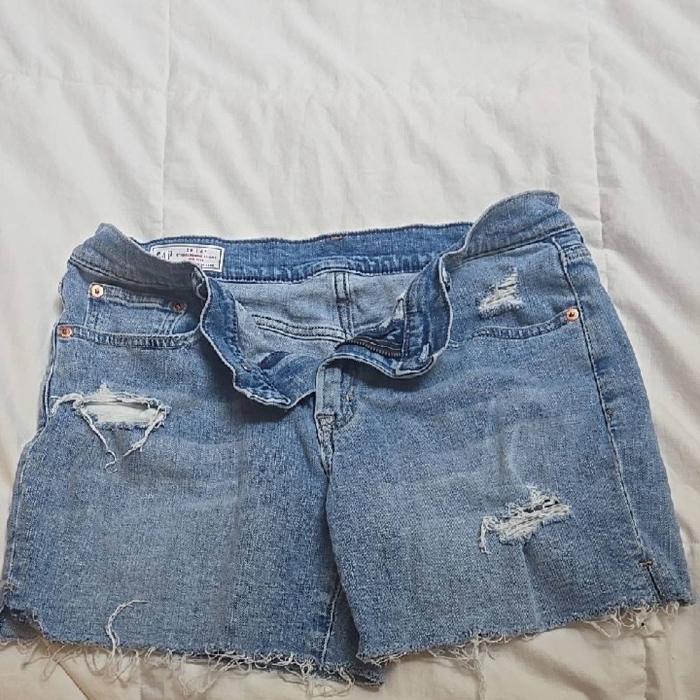 GAP Light Blue Jean Shorts